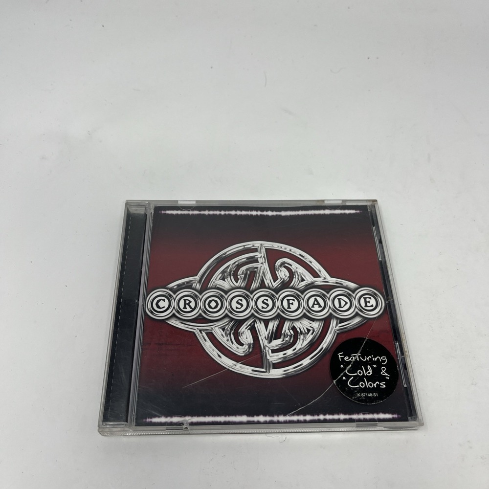 Crossfade Self-Titled Audio Rock Music CD 2004 w/ Hype Sticker, FG Records Sony